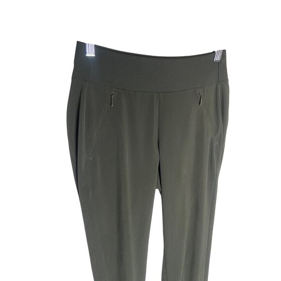 Athleta Soho Jogger Black Olive Pants-sz 0 - Picture 10 of 13